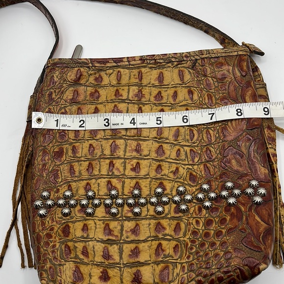Raviani Garland Texas leather crossbody bag - Picture 8 of 8